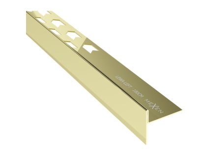 Mexen Line-B lišta 180 cm ľavá, zlatá - 185001180L