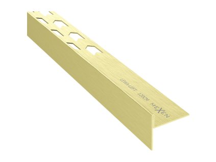 Mexen Line-B lišta 120 cm ľavá, zlatá kartáčovaná - 185501120L