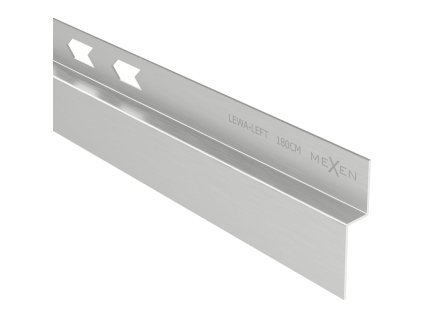 Mexen Line-B zábradlie 180 cm ľavé, inox - 181002180L