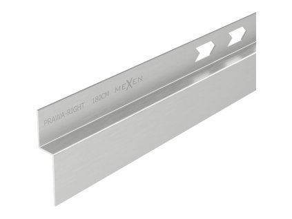 Mexen Line-B zábradlie 180 cm pravé, inox - 181002180R