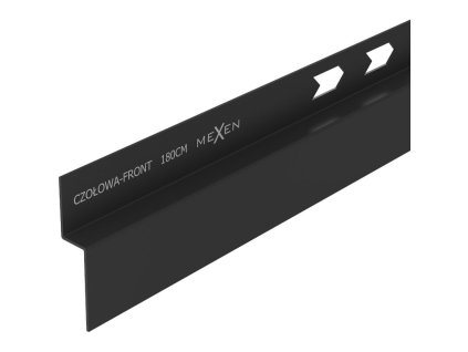 Mexen Line-B predná sprchová tyč 180 cm, čierna - 187003180U