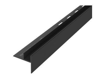 Mexen Line-B zábradlie na sklo 120 cm pravé, čierne - 187004120R