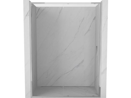 Posuvné sprchové dvere Mexen Exo 140 cm, transparentné, chróm - 8151-140-000-01-00