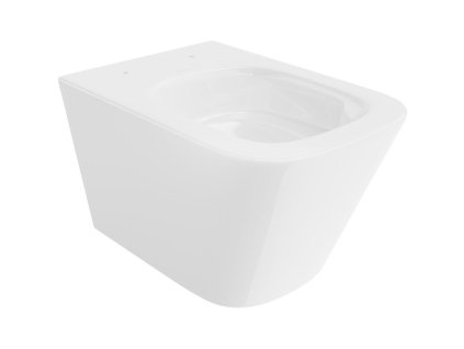 Mexen Teo Tornado WC misa bez ráfika, biely lesk - 3385XX00T