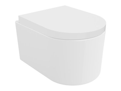 Mexen Sofia Tornado WC misa bez ráfika s voľne stojacou doskou, duroplast, biely lesk - 30540200T