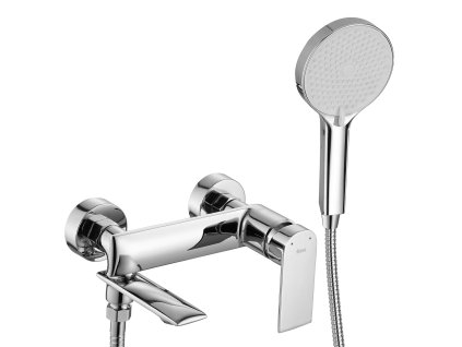 Rea Veneta vaňová batéria s ručnou sprchovou súpravou, chróm, REA-B6424