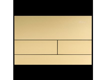 Ovládacie tlačidlo k podomietkovým systémom WC T Rea K011A-Q Gold Brush