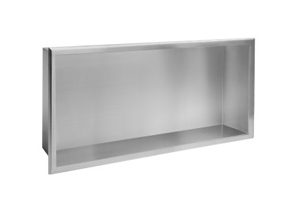 bathroom shelf 30x60 steel brush