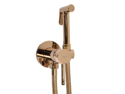 Podomietková bidetová batéria LUNGO LOOP Diamond Copper