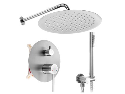 Podomietková sprchová súprava Rea Foss Clif Nickel Brush + BOX