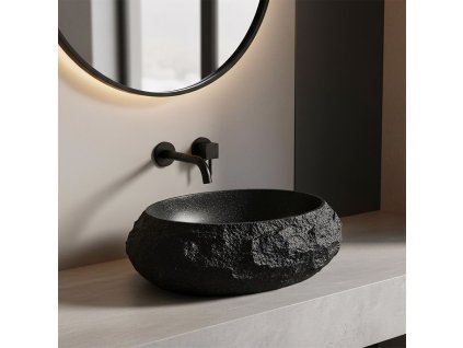 Umývadlo na dosku Mika Black