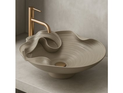 Keramické umývadlo na dosku REA HM-12 Handmade ART