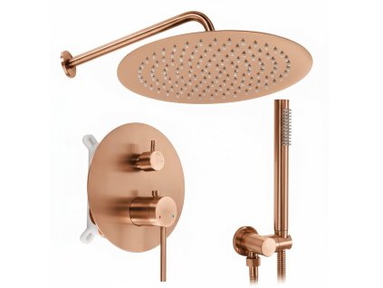 Podomietková sprchová súprava Rea Foss Clif Brush Copper + BOX