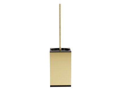 Kovový stojan na WC s kefou B110 BRUSH GOLD