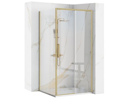 Sprchová kabína Rapid Slide Gold Brush