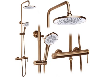 Sprchový set Rea Foss Clif Brush Copper