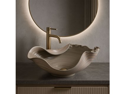 Keramické umývadlo na dosku REA HM-17 Handmade ART