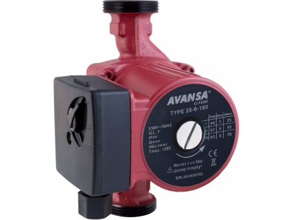 Čerpadlo manuálne  25-6 180  AVANSA 230V PN10