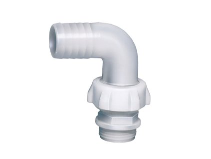 Koleno koncovka hadice 5/4" 32mm konus plast vonk.z