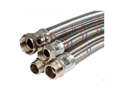 Hadica voda 1"x1" 50cm vonk.z vnut.z flexibilná