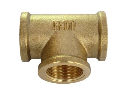 T-kus 3/4" mosadz