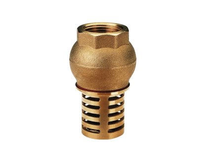 Sací kôš 5/4" mosadz 2720