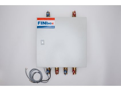 FINbox 1 x termo.vent. 1x mix  2x čerpadlo + rozdeľovač/anuloid