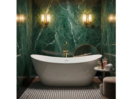 Voľne stojaca vaňa REA FERRANO Slim 160