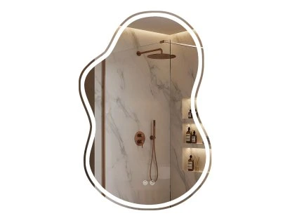 Zrkadlo LED UNO 80x55 cm