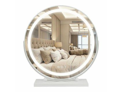 Zrkadlo LED MAKE-UP White 50 cm