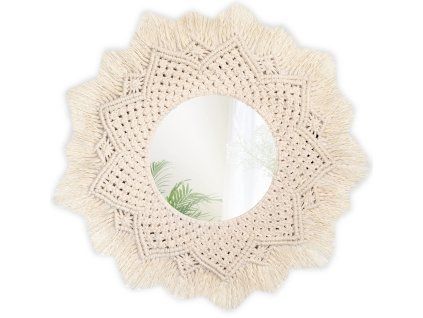 Nástenné zrkadlo Boho 60CM 322051