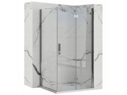 Sprchová kabína Rea Molier Chrom 90x80