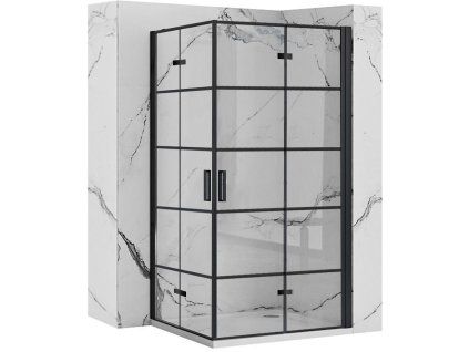 Sprchová kabína Rea Molier Black Double 100x110