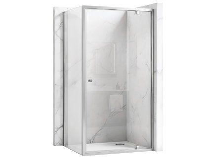 Sprchovací kút Rea Primo Swing 90x80 Chrome