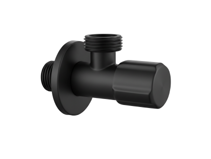 Rohový ventil 02 1/2" x 3/4" Black