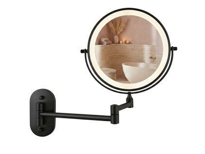 Zrkadlo LED Glow Black