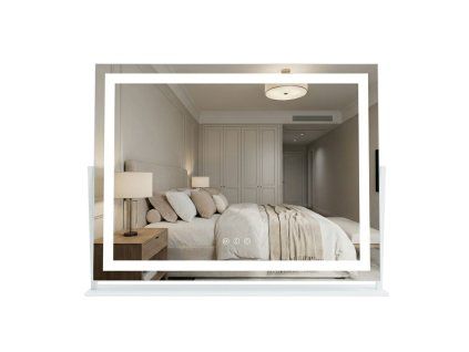 Zrkadlo LED STUDIO White 58x45