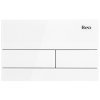 Ovládacie tlačidlo k podomietkovým systémom WC K011A-Q Rea T White Glass