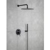 Rea Lungo podomietkový sprchový set + BOX, čierny, REA-P4100