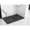 Sprchová vanička čierna Rock 90x120