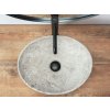 Rea Sofia Light Stone umývadlo na dosku 41 x 35 cm, sivá, REA-U0165