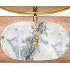 Rea Royal 60 umývadlo na dosku 60 x 36 cm, imitácia kameňa/granit, REA-U8742