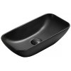Mexen Klara umývadlo na dosku 46 x 23 cm, čierne matné - 21564685