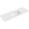 Mexen Otis vstavané umývadlo 141 x 46,5 cm, biely lesk - 25181400