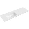 Mexen Otis umývadlo ľavé 141 x 46,5 cm, biely lesk - 25181400L