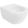 Mexen Carmen WC misa Tornado bez okrajov, biely lesk - 3388XX00T