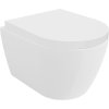 Mexen Carmen Tornado WC misa bez ráfika s voľne stojacou doskou, duroplast, biela lesklá - 30880200T