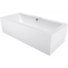 Mexen Cube vaňa obdĺžniková 170 x 80 cm s panelom, biela- 55051708000X