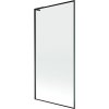 Mexen Next L 1-krídlová vaňová zástena 90 x 150 cm, čierne prevedenie - 895-090-000-03-70-70