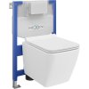 Mexen WC predstenová inštalačná súprava Fenix XS-F s WC miskou Vega a sedadlom s pomalým vstupom, biely lesk - 68030654000
